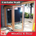 extra clear satin finish glass Folding Door-Patio Door